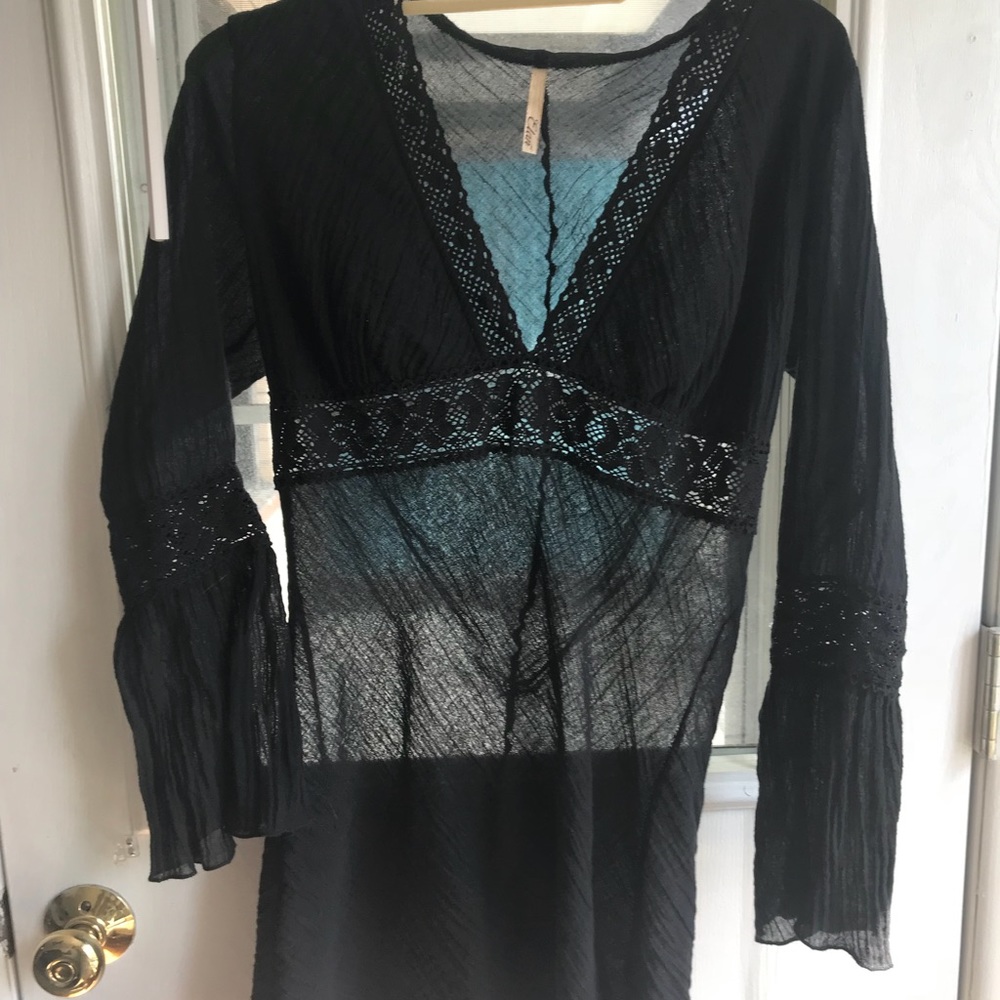 Small Elan cotton bathing suit cover